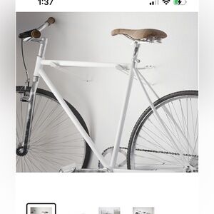 IKEA SKRÄLL White Bike Hook